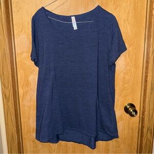 LuLaRoe Women's Blue Top